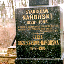 Zdj. nr 2;  Pomnik na grobie Elizy Orzeszkowej w Grodnie