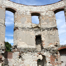 Zdj. nr 5;  Ruiny zamku w Janowcu