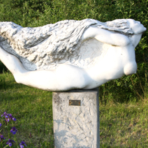 Zdj. nr 318;  Rzeźba w Powsinie.